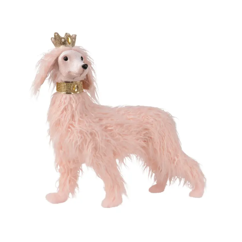 Cane rosa poliestere Super Prezzo