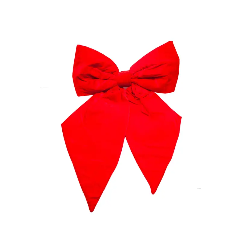 Promozione Fiocco natalizio velluto