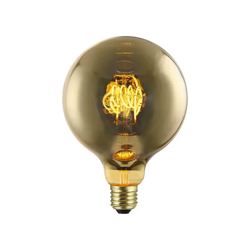 Lampadina Globo filamento spirale E27 Pagamento Sicuro