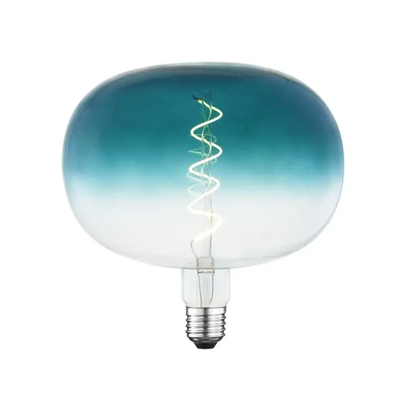 Promo Stagionale Lampadina LED vintage Apple blu E27