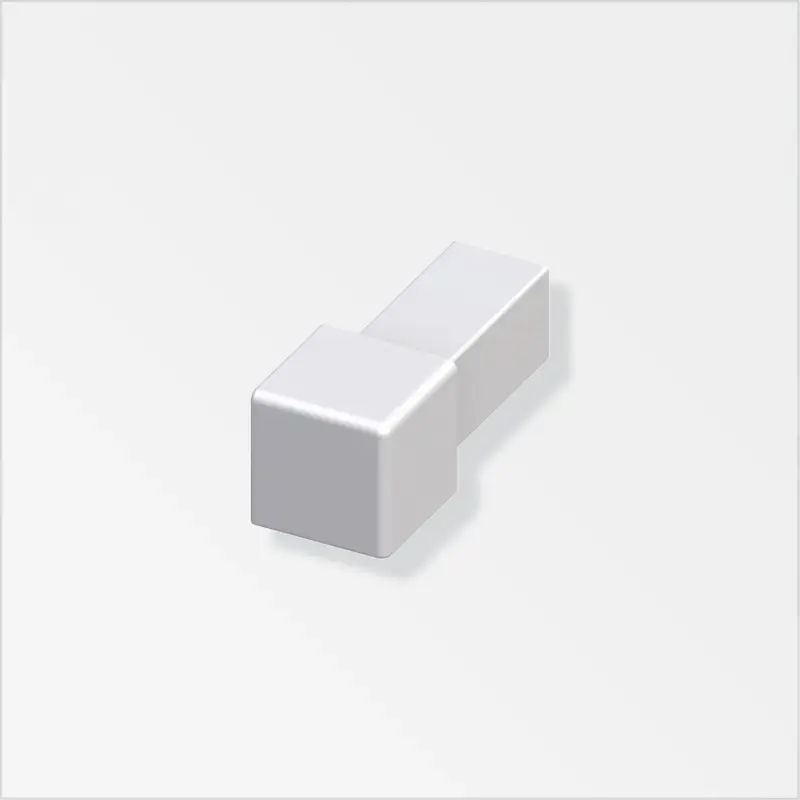 Angolo quadrato per piastrelle argento Spedizione Espresso