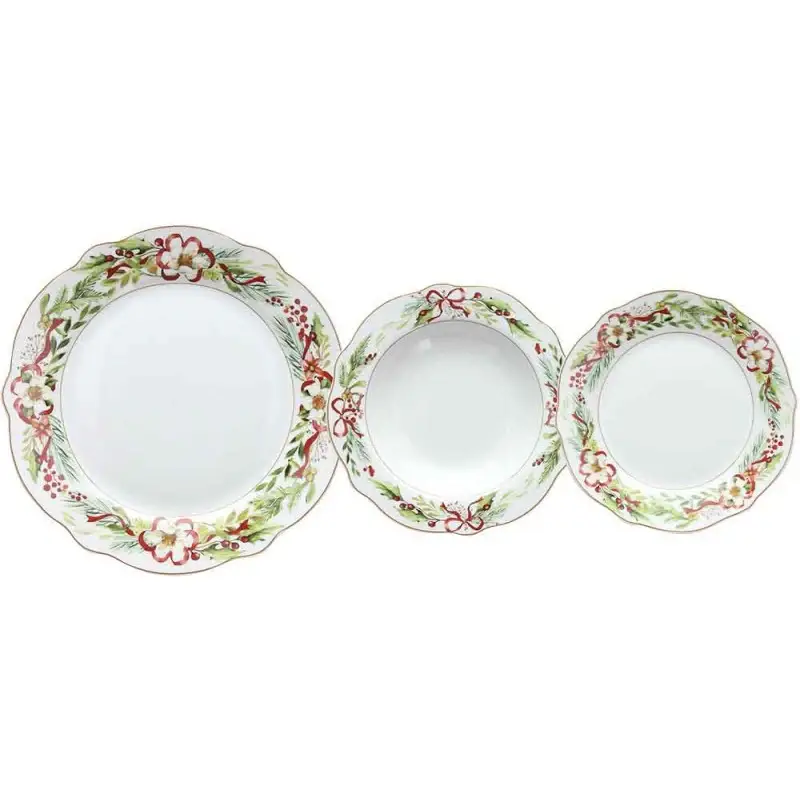 A Buon Prezzo Servizio tavola 18Pz Ribbon