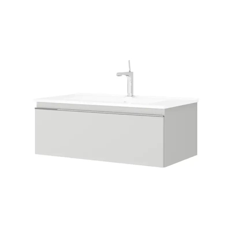 Base e lavabo grigio perla Prezzo Basso
