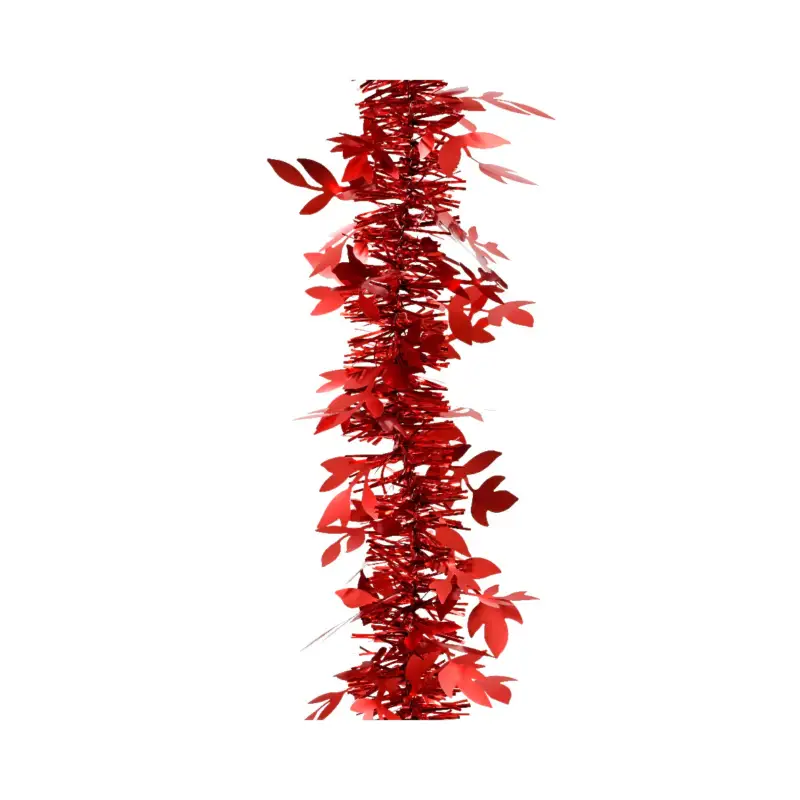 Miglior Prezzo Ghirlanda rossa 200 cm