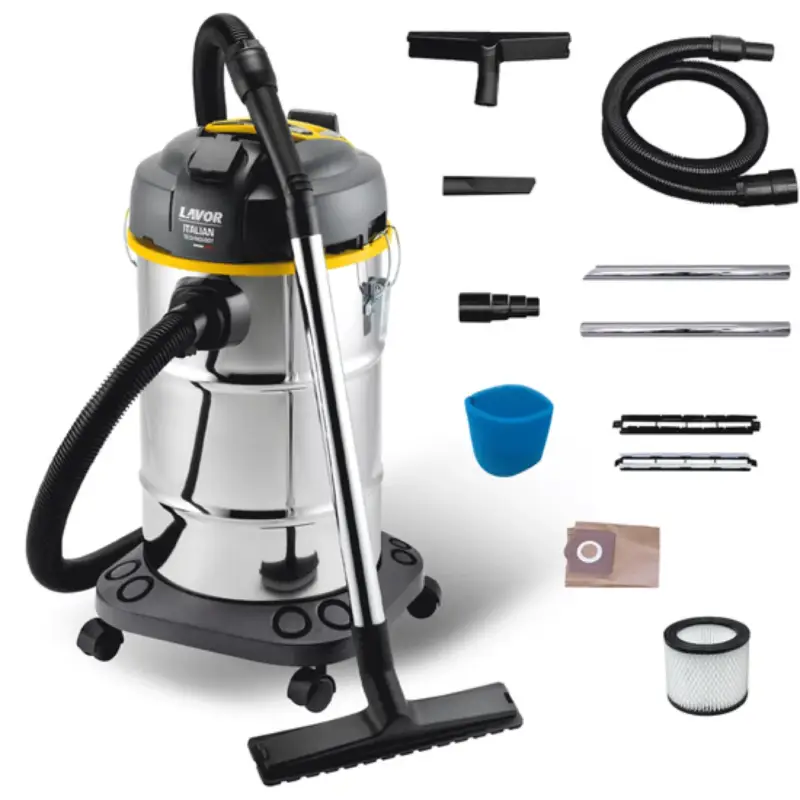 Aspiratore Solidi e Liquidi Lavor WTP 30 Professionale