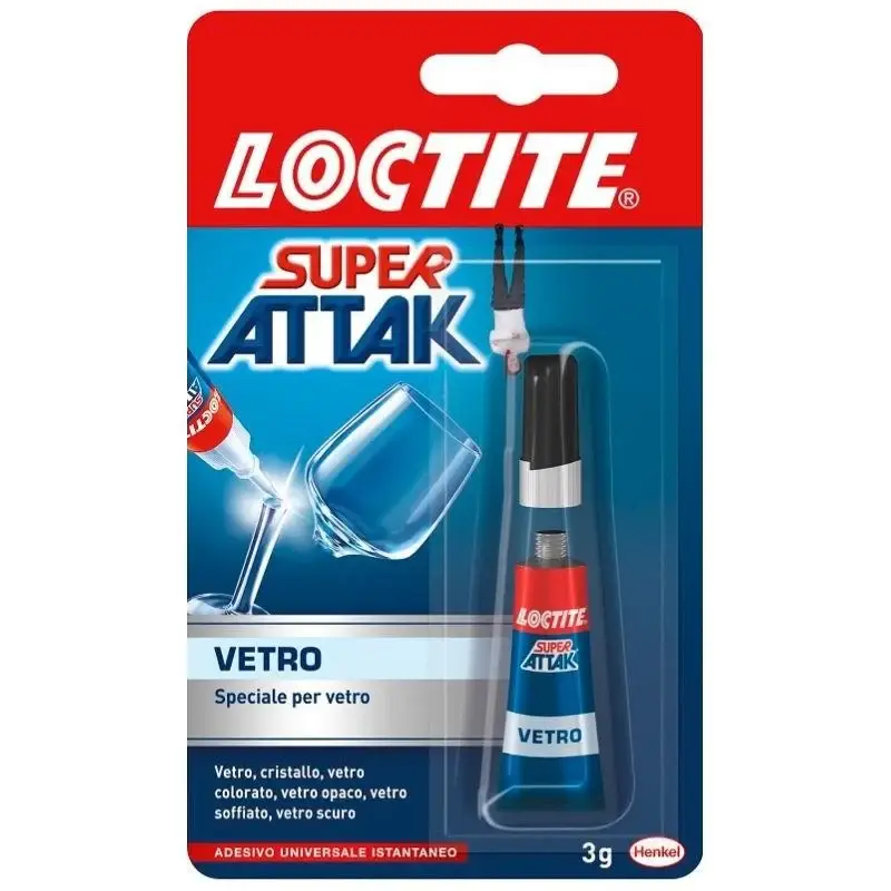 Quantità Limitata Loctite Super Attak vetro 3Gr
