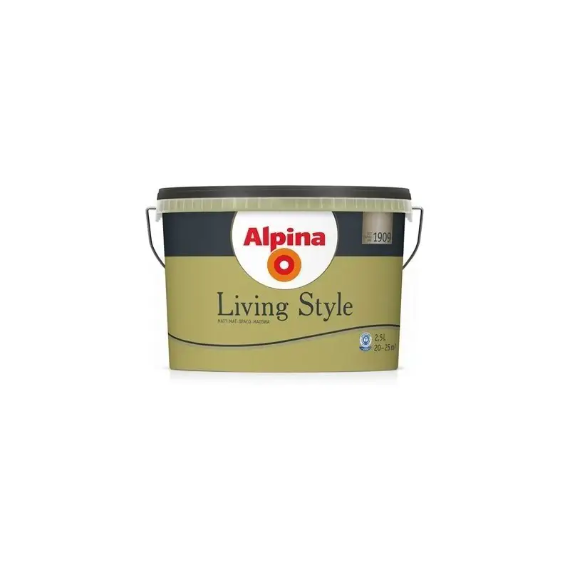 PITTURA LIVING STYLE COLORE ELEGANT GREEN 2,5 LITRI Nuova Collezione