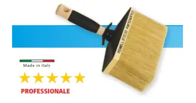 PLAFONIERA SETOLA BIONDA 6,5X16 CON MANICO INNESTO IN LEGNO Novità
