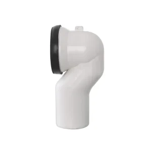Miglior Prezzo Curva tecnica a collo di cigno scarico a pavimento per wc filo muro a terra 11x11 cm