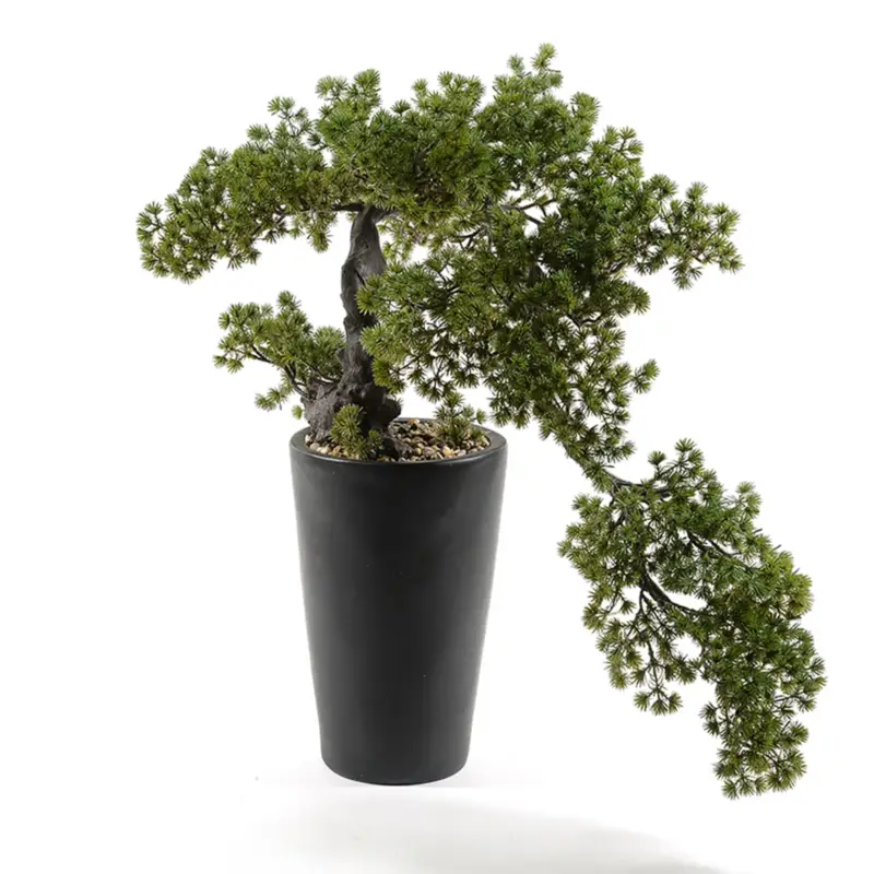 Bonsai in vaso pianta artificiale da interno ed esterno h 77 cm Ultimissimo Modello