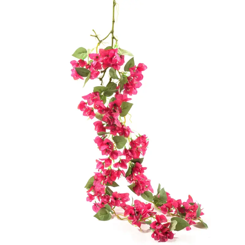 Ramo di Bouganville verde e rosa decorazione per composizioni floreali artificiali Promo Stagionale