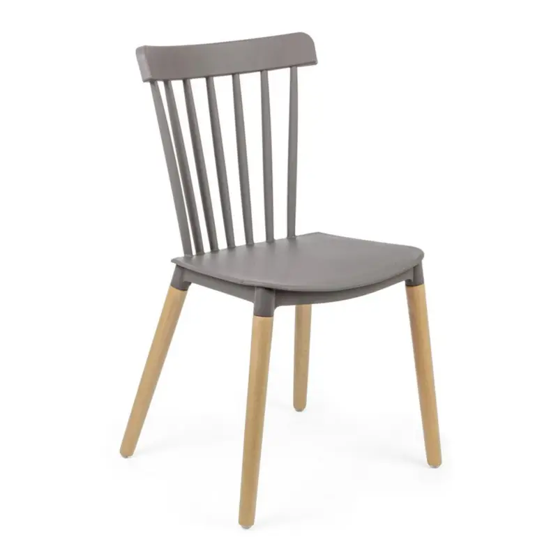 Vendita Finale Sedia "Warren" con seduta in polipropilene (pp), per arredo interno 50 x 43 x h 83 cm
