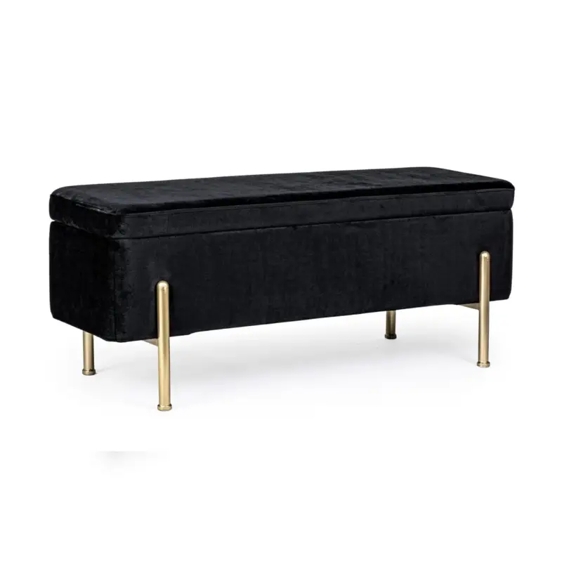 Panca Contenitore "Irina" per interno, con Struttura In Mdf E Compensato, da 110x42x42h cm Affare