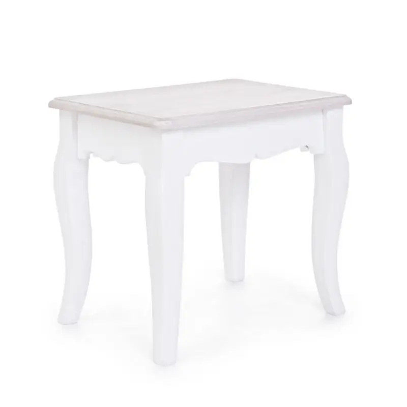 Prezzo Basso Sgabello per interno "Charlene" Mdf, 41 x 30 x 38 h cm