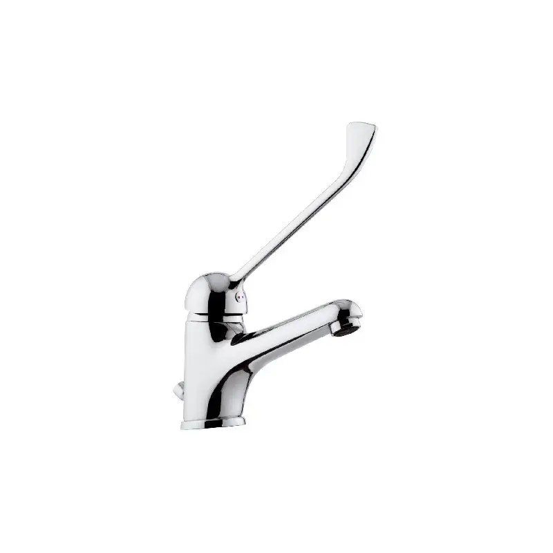 Più Venduto Rubinetto lavabo con bocca lunga e leva clinica remer - serie kiss