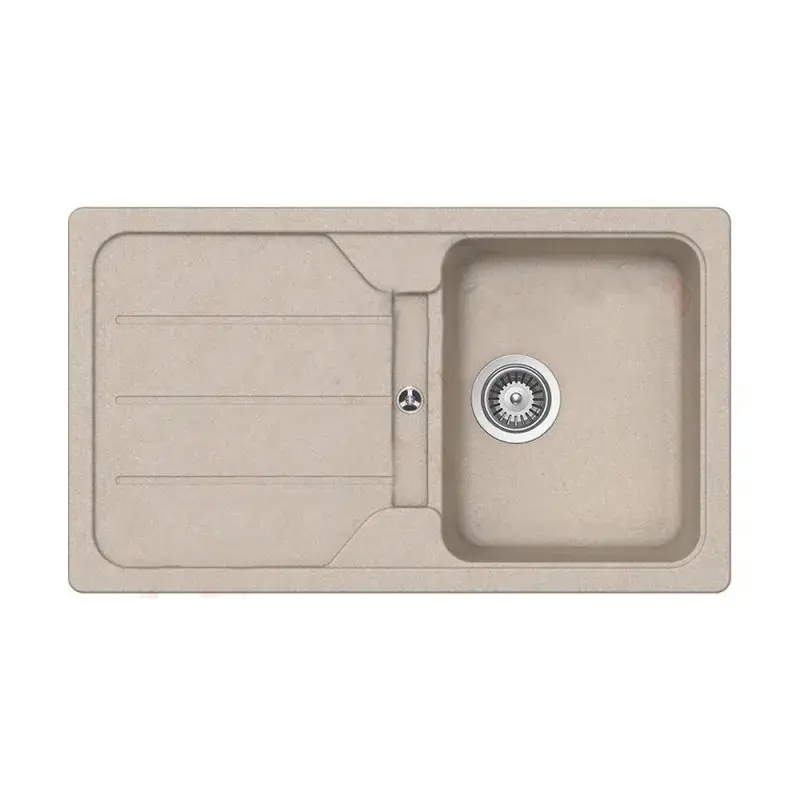 Compra Online Lavello avena 1 vasca e sgocciolatoio 86x50