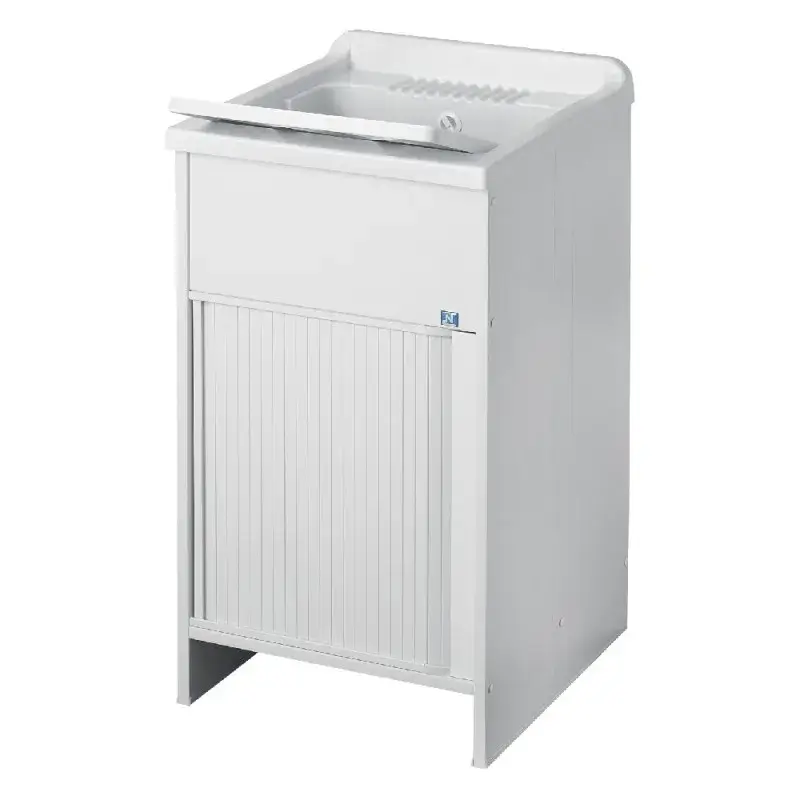 Prezzo Conveniente Lavatoio in resina con kit di montaggio 45 x 50