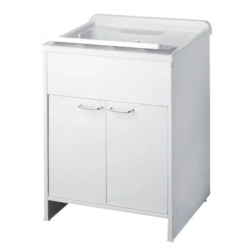 Lavatoio in resina con kit di montaggio 60 x 60 Occasione