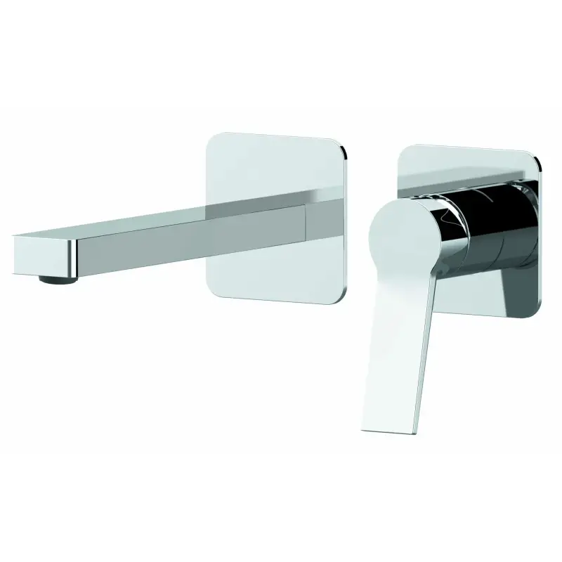 Miglior Prezzo Miscelatore monocomando incasso per lavabo su due piastre separate - serie Slash