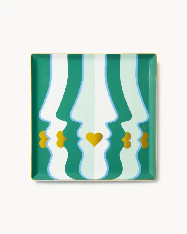 Vassoio decorativo in ceramica Beso Compra Adesso