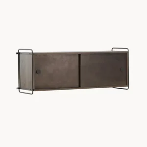 Reso Gratuito Credenza da parete in legno e acciaio Paris